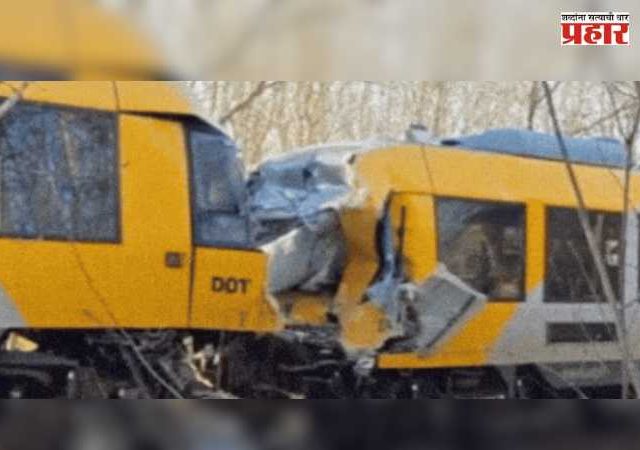 Denmark Train Accident : डेन्मार्कमध्ये दोन ट्रेनची समोरासमोर धडक; पाच जण गंभीर जखमी