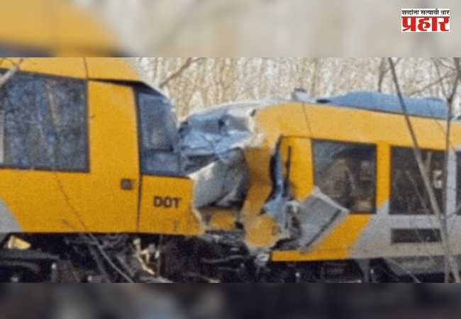 Denmark Train Accident : डेन्मार्कमध्ये दोन ट्रेनची समोरासमोर धडक; पाच जण गंभीर जखमी