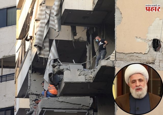 Iran-US-Israel War : बेरूतमध्ये झालेल्या हवाई हल्ल्यात हिजबुल्लाहच्या प्रमुख नेत्याच्या मृत्यूचा इस्त्रायलने केला दावा