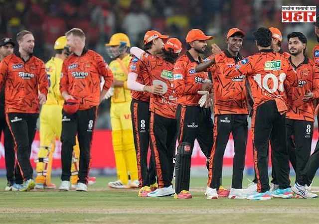 IPL 2026 : हैदराबादची चेन्नईवर १० धावांनी मात