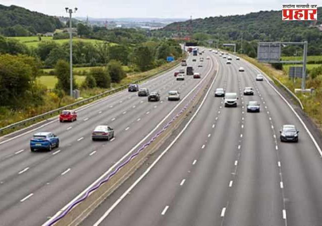 मुंबई–पुणे एक्सप्रेसवे होणार १० पदरी; टोल वसुली....