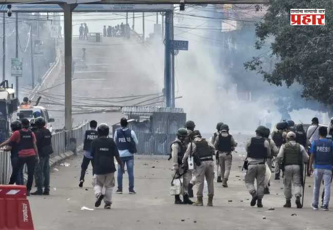 Manipur Violence : उग्रवाद्यांच्या भीषण हल्ल्यात BSF जवान शहीद, ५ जिल्ह्यांत इंटरनेट बंद