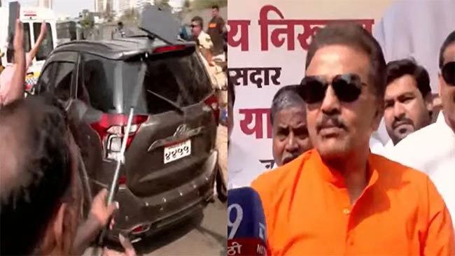 Sanjay Nirupam : निरुपम यांच्या कारची हवा काढणाऱ्यांना जामीन मंजूर