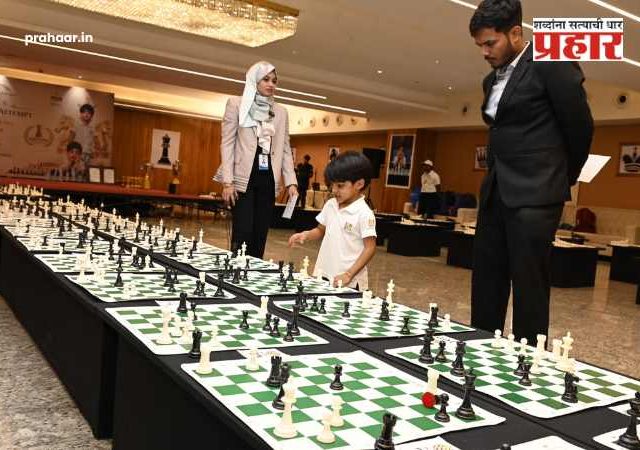 Shreyansh Patel : बुद्धीबळाच्या पटावर अडीच वर्षांच्या चिमुरड्याची 'शह-मात'! श्रेयांश पटेलने रचला विश्वविक्रम