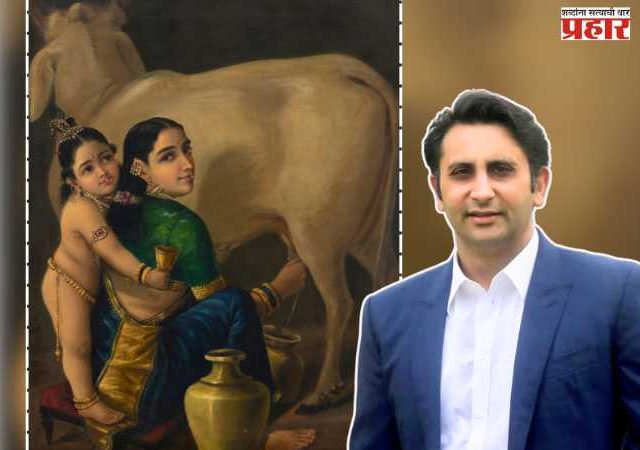 कोरोनावर लस तयार करणाऱ्या कंपनीचे व्यवस्थापकीय संचालक एका पेंटिंगमुळे चर्चेत