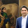 कोरोनावर लस तयार करणाऱ्या कंपनीचे व्यवस्थापकीय संचालक एका पेंटिंगमुळे चर्चेत