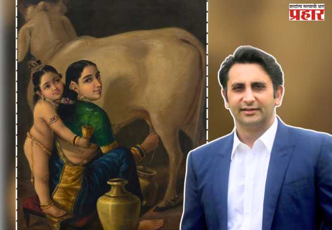 कोरोनावर लस तयार करणाऱ्या कंपनीचे व्यवस्थापकीय संचालक एका पेंटिंगमुळे चर्चेत