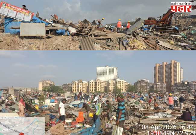 Mankhurd News : मानखुर्दमधील १४०० अनधिकृत झोपड्या जमीनदोस्त