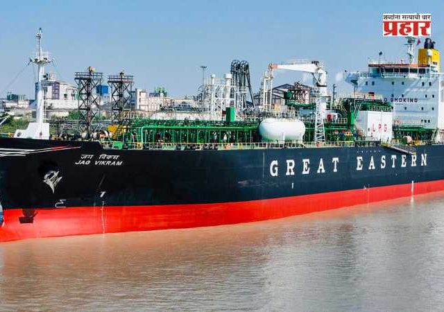 'Jag Vikram' LPG Ship : होर्मुज तणावात दिलासा; ‘जग विक्रम’ एलपीजी जहाज सुरक्षित कांडला बंदरात दाखल