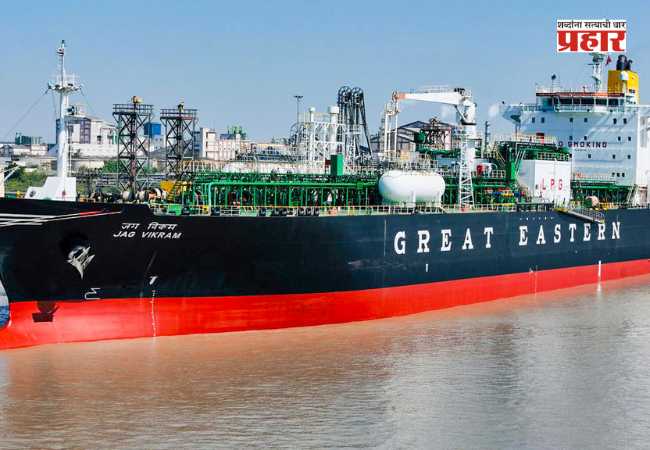 ‘Jag Vikram’ LPG Ship : होर्मुज तणावात दिलासा; ‘जग विक्रम’ एलपीजी जहाज सुरक्षित कांडला बंदरात दाखल