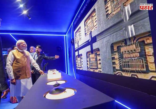 PM Narendra Modi : पंतप्रधान मोदींनी केले गुजरातमधील साणंद येथील 'केन्स सेमीकॉन' प्रकल्पाचे उद्घाटन