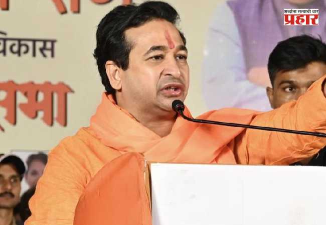 Nitesh Rane : सेक्युलरिझम ही काँग्रेसने निर्माण केलेली कीड; मंत्री नितेश राणे यांचा घणाघात
