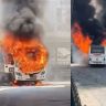 Shivshahi Bus Fire : ठाणे स्टेशनवर ‘शिवशाही’ बसला भीषण आग; १५ प्रवासी थोडक्यात बचावले