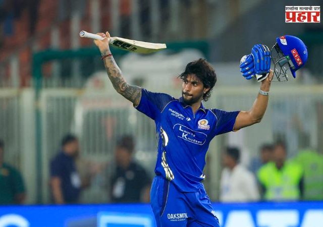 IPL 2026 Tilak Varma : तिलक वर्माच्या शानदार शतकाच्या जोरावर मुंबई इंडियन्सचा विजय