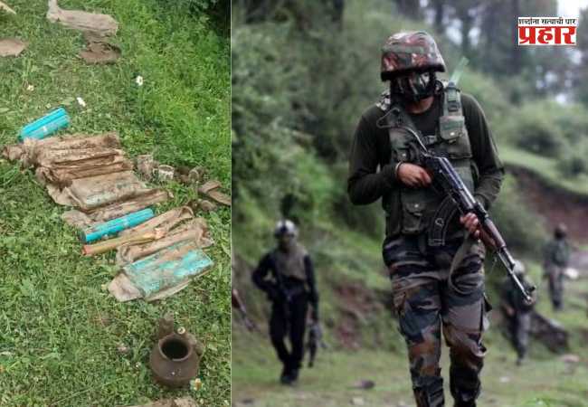 Jammu and Kashmir Anti-Terrorism Operation : बारामुल्लामध्ये सुरक्षा दलांची मोठी कारवाई; दहशतवाद्यांच्या ठिकाणाहून मोठा स्फोटक साठा जप्त