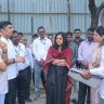 BMC : पहाटेच पोहोचल्या महापालिका आयुक्त सफाई कामगारांच्या भेटीला...