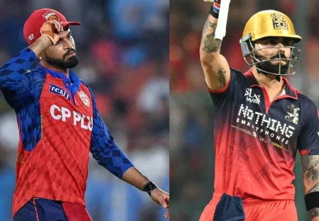 PBKS vs RCB : बंगळुरू प्लेऑफमध्ये; सलग सहाव्या पराभवामुळे पंजाबचे आव्हान संपले; CSK – RR ला फायदा