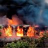 Fire : रतलामजवळ राजधानी एक्सप्रेसला आग