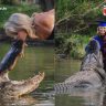 Graduate Girl Kissed Crocodile Viral Post : थरारक! पदवी मिळाल्याच्या आनंदात तरुणीने केले १४ फुटी मगरीला 'KISS';  फोटोशूट जगभरात व्हायरल