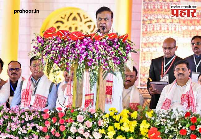 Assam Himanta Biswa Sarma Oath : आसाममध्ये पुन्हा ‘बिस्वा’राज! हिमंत बिस्वा सलग दुसऱ्यांदा आसामच्या मुख्यमंत्रीपदी विराजमान