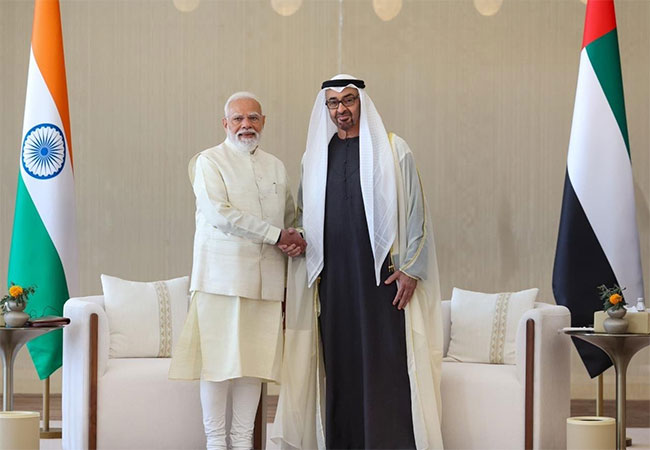 India – UAE : भारत आणि UAE यांच्यात सात करारांवर सहमती