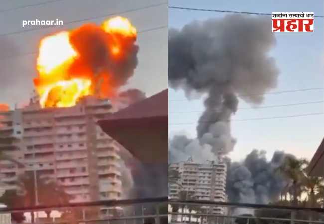Israeli strikes hit southern Lebanon : दक्षिण लेबनॉनवर इस्रायलचा महाविनाशक हल्ला; ‘टायर’ शहर धुराच्या विळख्यात