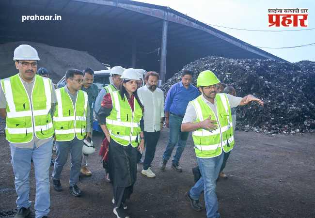 Kanjurmarg Dumping Ground : कांजूरमार्ग डम्पिंग ग्राउंड परिसरात आता ग्रीन फेन्सिंग! दुर्गंधी रोखण्यासाठी ५००मीटरचा बफर झोन