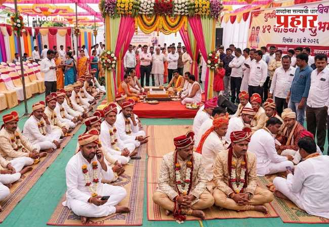 Madhya Pradesh : ४२ नवरदेव लग्नमंडपात वाट पाहत राहिले, पण एकही नवरी आली नाही; सामूहिक विवाहाच्या नावाखाली मध्य प्रदेशात लाखोंचा गंडा!