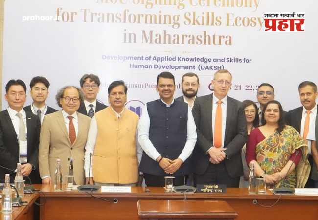 Maharashtra Govt Signs 3 MoUs : महाराष्ट्रात उभारली जाणार कोरियन ‘लर्निंग फॅक्टरी’; कौशल्य विकासासाठी राज्य सरकारचे ३ ऐतिहासिक करार