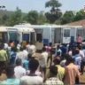 Palghar Accident : काळजाचा ठोका चुकवणारं दृश्य! एकाच रांगेत १२ मृतदेह, बापूगावात महिलांचा हृदय पिळवटून टाकणारा आक्रोश