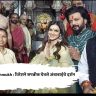 Ritesh Deshmukh : रितेशने सपत्नीक घेतले अंबाबाईचे दर्शन