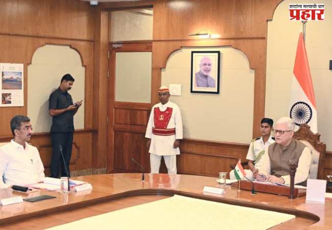Governor Jishnu Dev Verma : राज्यपाल जिष्णु देव वर्मा यांच्या अध्यक्षतेखालील विशेष निधी समितीच्या बैठकीत