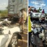 Mumbai-Goa Highway Accident : उभ्या कंटेनरला कारची भीषण धडक; दोन जणांचा जागीच मृत्यू, कुटुंबावर दुःखाचा डोंगर...