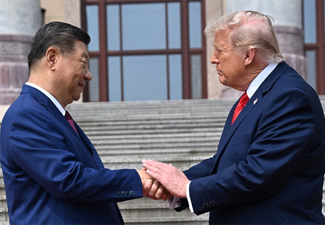 US China : तैवानकडे वाकड्या नजरेने पाहू नका, जिनपिंग यांचा ट्रम्प यांना इशारा