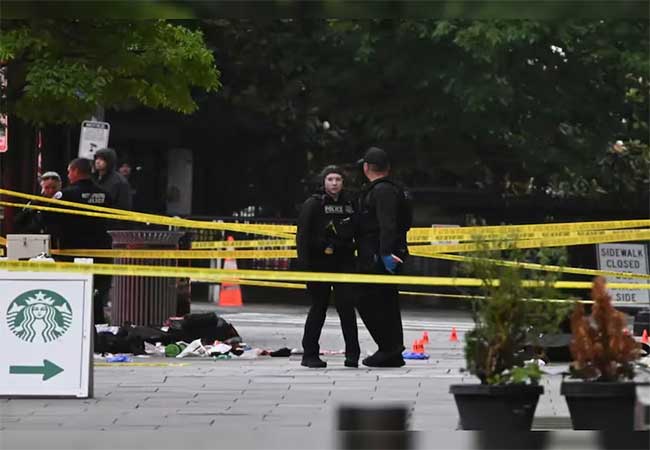Shooting Outside White House : अमेरिकेत व्हाईट हाऊस बाहेर गोळीबार