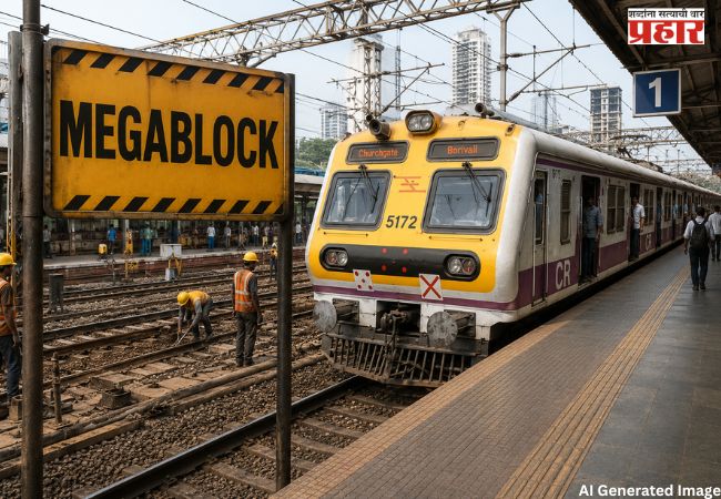 Mumbai local : प्रवासी कृपया लक्ष द्या, रविवार ३१ मे रोजी रेल्वेचा मेगाब्लॉक
