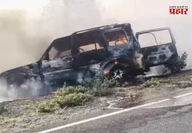 Ajmer Former Sarpanch Murder Case : अजमेरमध्ये थरकाप उडवणारी घटना! स्कॉर्पिओत माजी सरपंचांसह चौघांना जिवंत जाळलं; अपघाताचा बनाव उघडकीस
