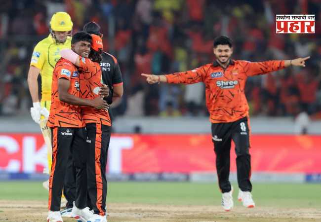 IPL 2026 CSK vs SRH : चेन्नईला धक्का देत हैदराबादची प्लेऑफमध्ये दमदार एन्ट्री!