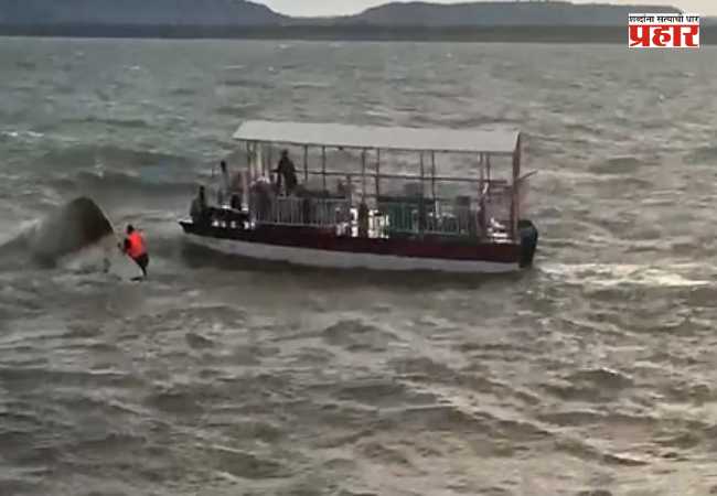 Madhya Pradesh Narmada cruise accident : बरगी धरणात क्रूझ बुडाले, ४ जणांचा मृत्यू,१०-१५ बेपत्ता