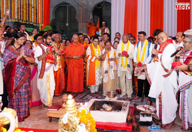 नाशिक : श्री काळाराम मंदिरात धर्मध्वज उभारणी सोहळा संपन्न, पहा खास क्षणचित्रे