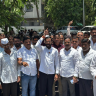 Nashik : रिंग रोड बाधित शेतकऱ्यांचे भुजबळ फार्मवर ‘दाद मागो आंदोलन’