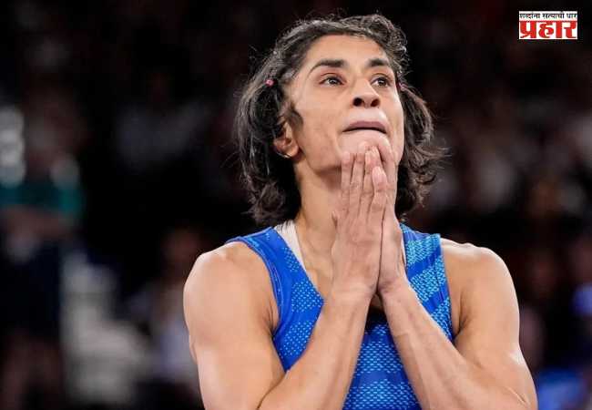 Vinesh Phogat : विनेश फोगाट आशियाई खेळ २०२६ च्या निवड चाचण्यांसाठी अपात्र