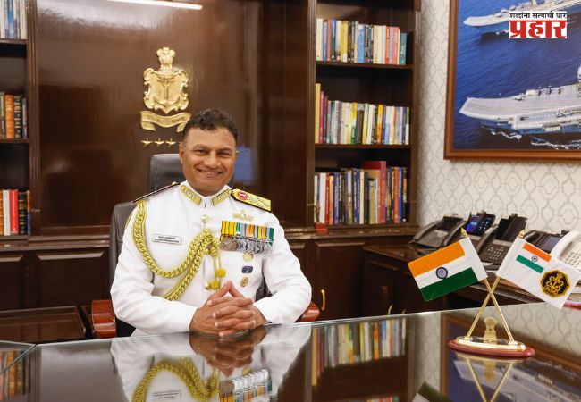 Admiral Krishna Swaminathan : देशाचे २७ वे नौदल प्रमुख ॲडमिरल कृष्णा स्वामीनाथन यांनी पदभार स्वीकारला