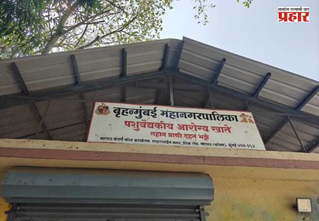 Animal cremation facility at Malad : मालाड येथील प्राणी दहन सुविधा ११ जुलै २०२६ पर्यंत तात्पुरती बंद