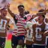 America's World Cup triumph: ख्रिश्चन पुलिसिकच्या अनुपस्थितीतही ऑस्ट्रेलियावर मात, बाद फेरीत धडक