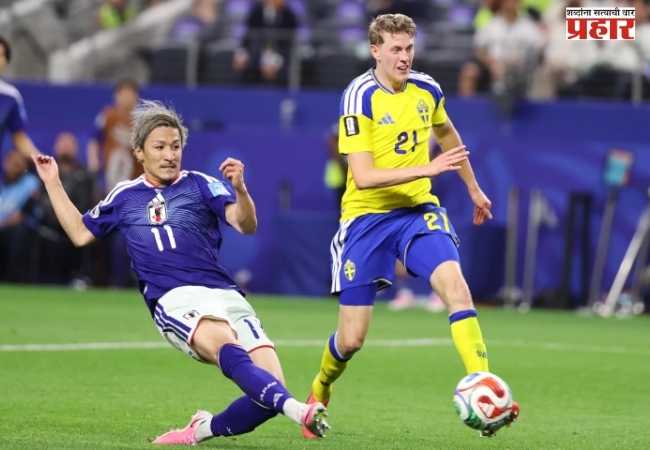 Japan and Sweden advance to the knockout stage; match ends in a 1-1 draw.