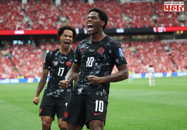 FIFA World Cup 2026 : जोनाथन डेव्हिडची हॅटट्रिक; कॅनडाचा कतारवर दमदार विजय; स्वित्झर्लंडचीही दमदार कामगिरी