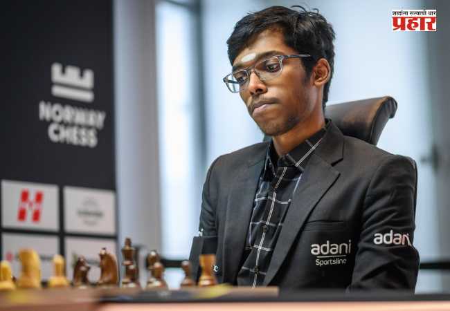 Norway Chess Tournament Praggnanandh : नॉर्वे बुद्धिबळ स्पर्धा प्रज्ञानंदची कार्लसनवर दुसऱ्यांदा मात