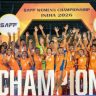 SAFF Women's Championship 2026 : भारत पुन्हा दक्षिण आशियाचा किंग! भारताचे विक्रमी सहावे जेतेपद
