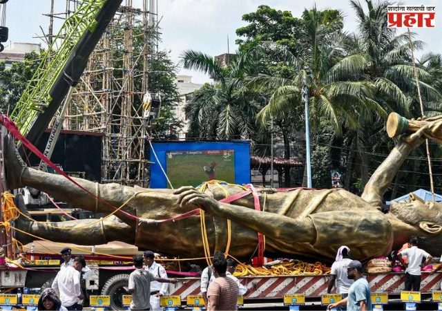 Lionel Messi Statue: मेस्सीच्या 70 फूट उंच पुतळ्याला अखेर निरोप! 10 कोटींची भव्य मूर्ती ठरली धोकादायक